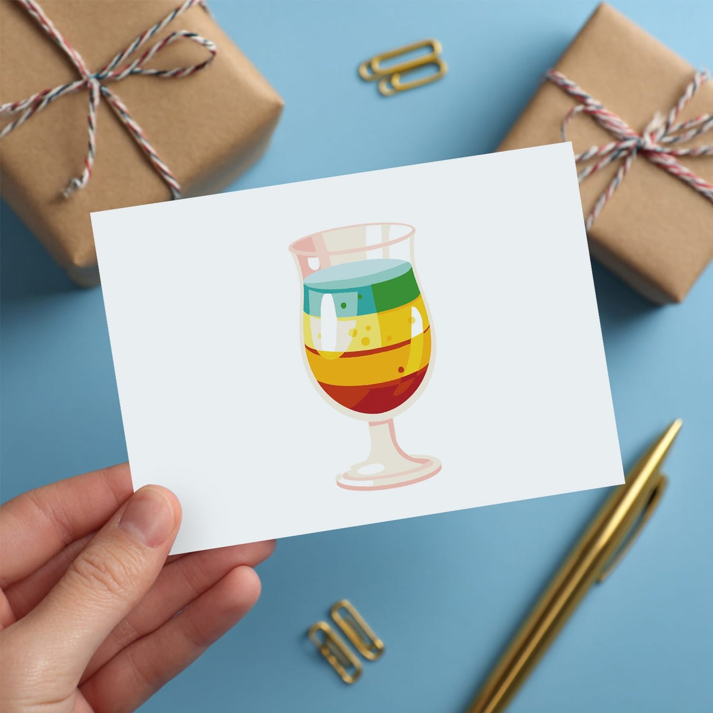 Paint by Numbers – Postcard | Cocktail Hour