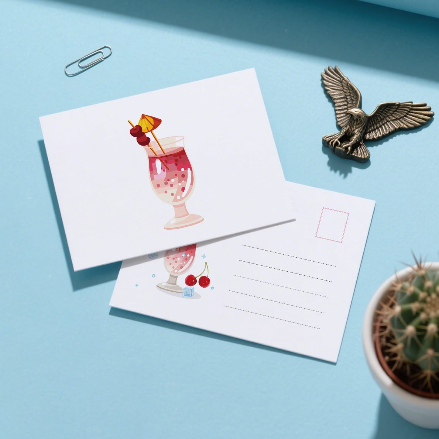 Paint by Numbers – Postcard | Cocktail Hour