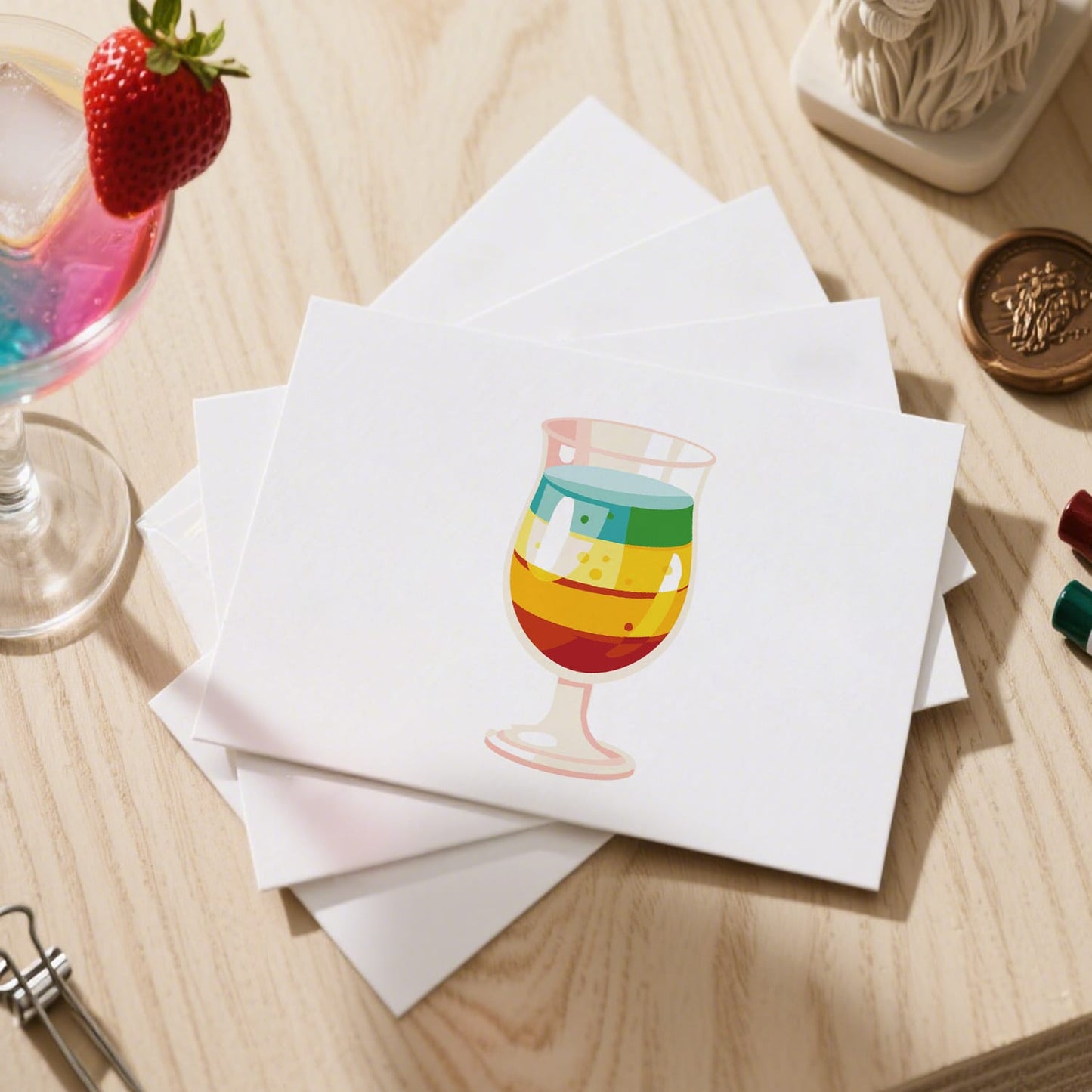Paint by Numbers – Postcard | Cocktail Hour