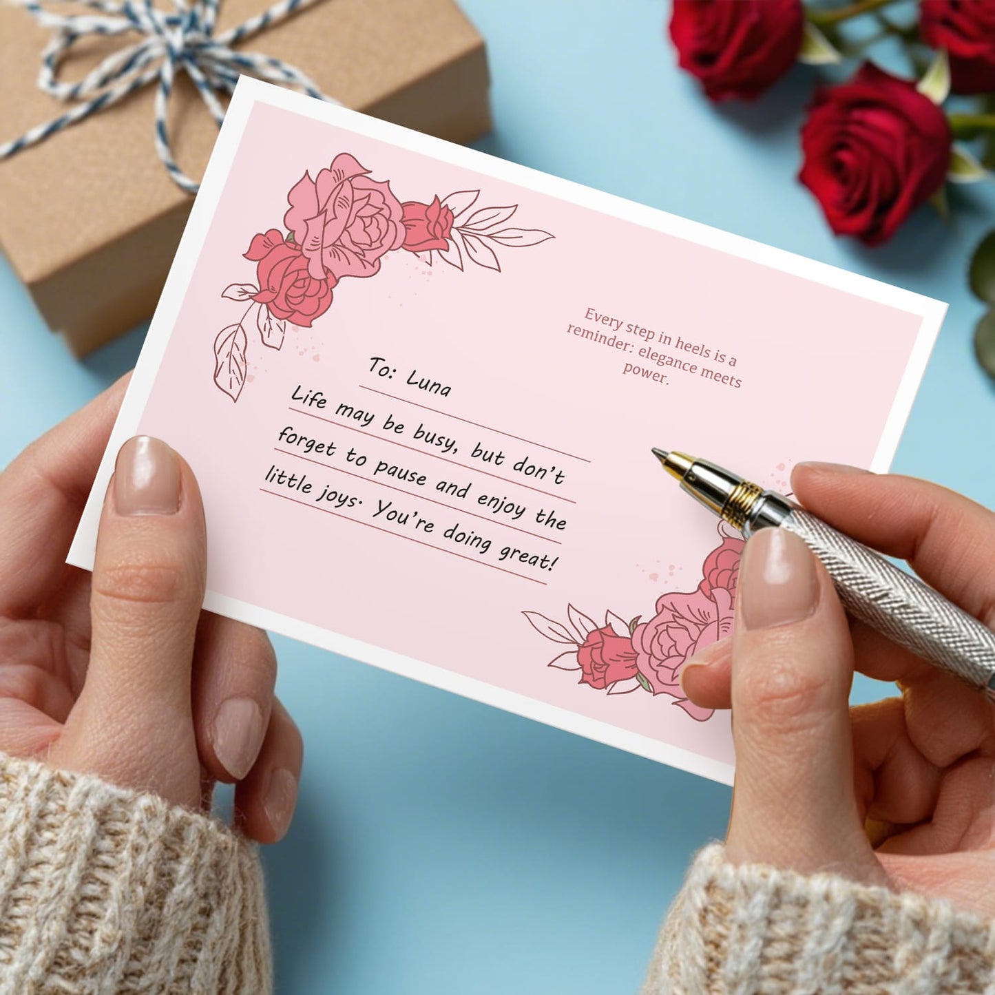 Paint by Numbers – Postcard | Red Glamour