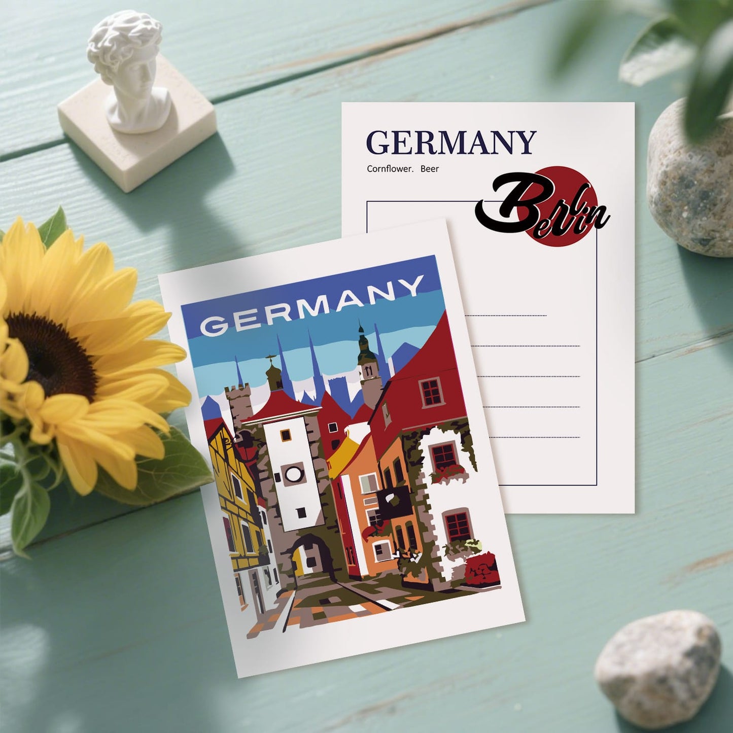 Paint by Numbers – Postcard | Travel Destinations