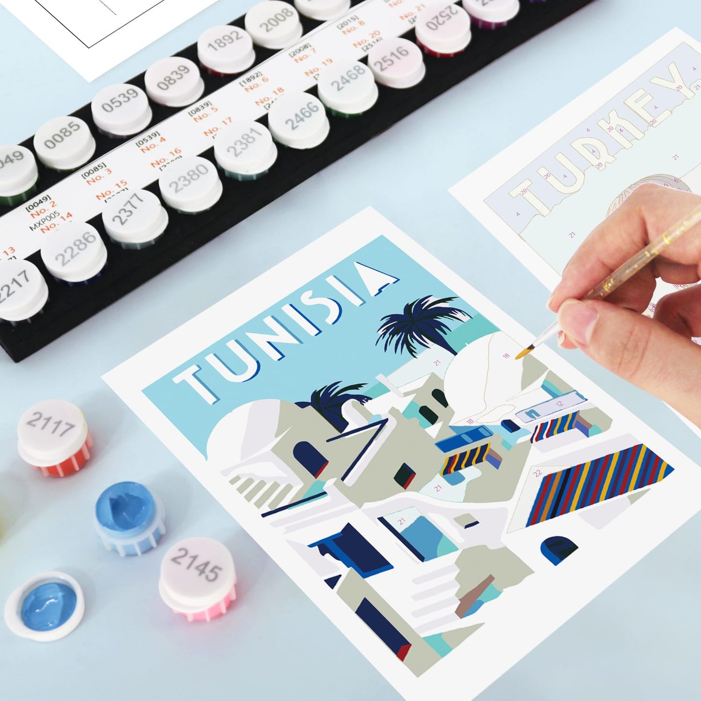 Paint by Numbers – Postcard | Travel Destinations