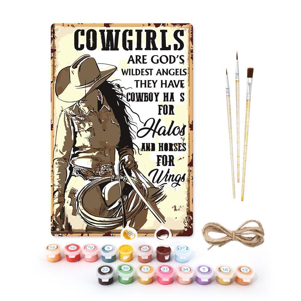 Paint by Numbers – Western Bar Art | Cowgirl Angels