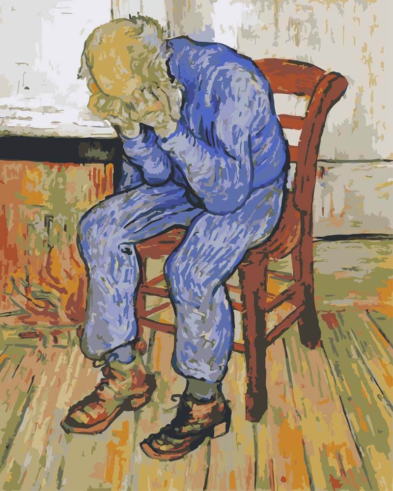 Paint by Numbers - At Eternity's Gate | Vincent van Gogh