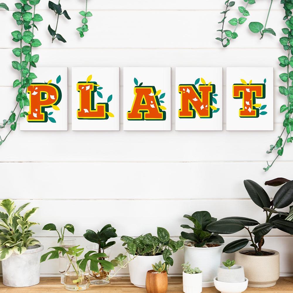 Paint by Numbers – Alphabet Painting Kit | Citrus Garden Letters A–Z