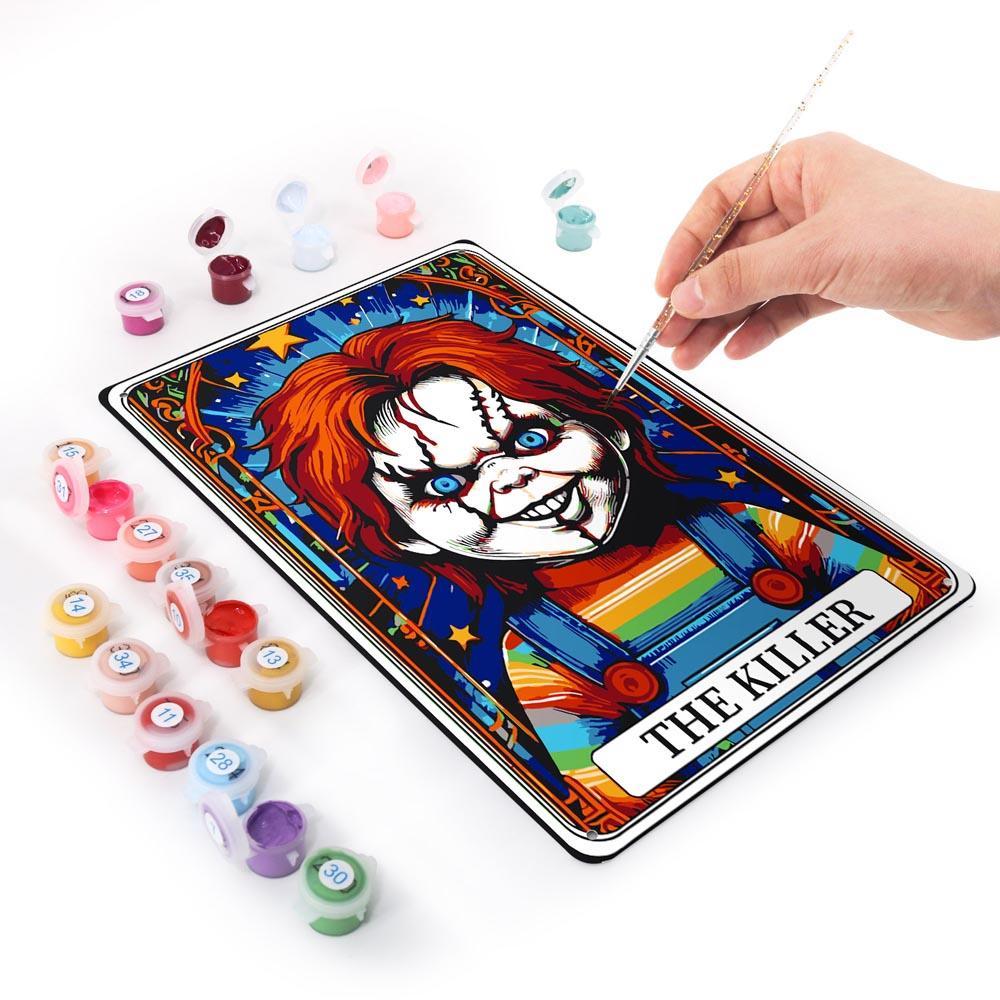 Paint by Numbers – Horror Doll Art | The Killer