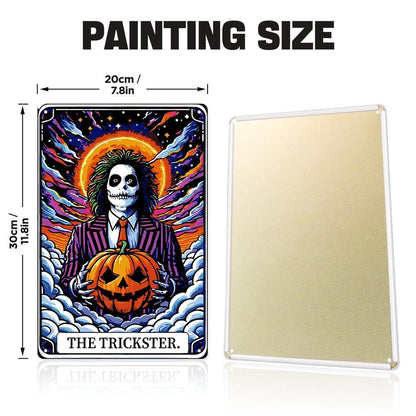 Paint by Numbers – Halloween Skeleton Art | The Trickster Sun