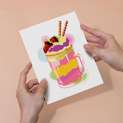 Paint by Numbers – 6 Mini Paintings | Milkshake Set