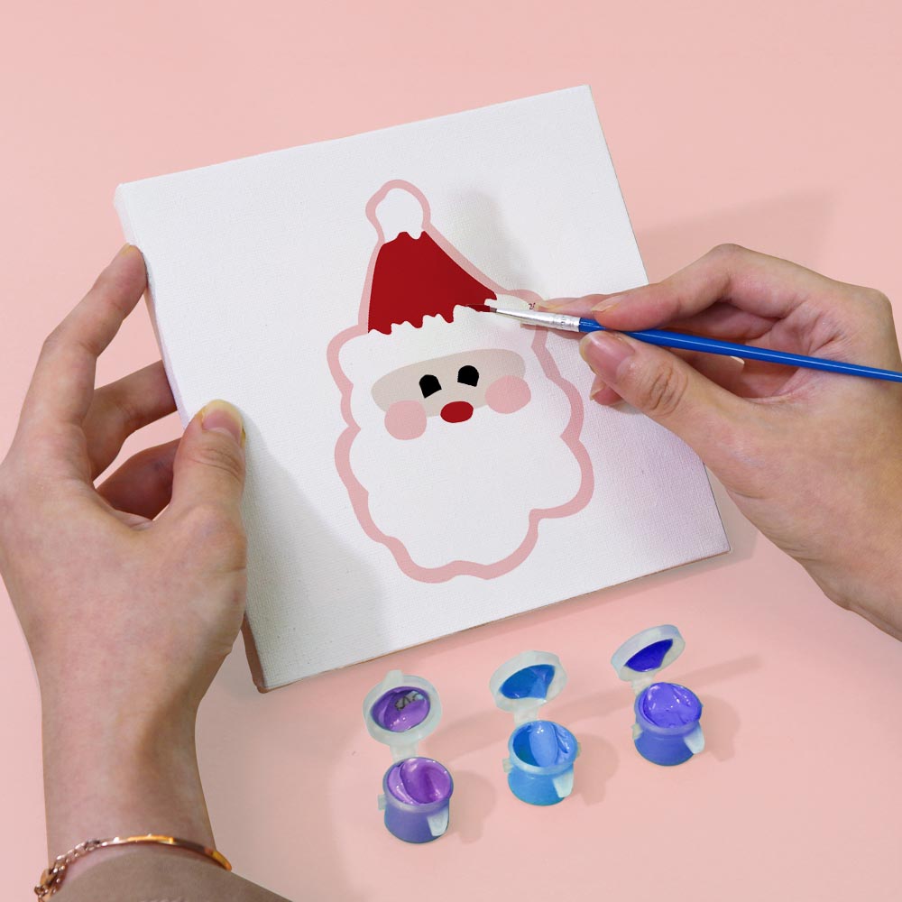 
Paint by Numbers – 4 Mini Paintings | Christmas Joy Set