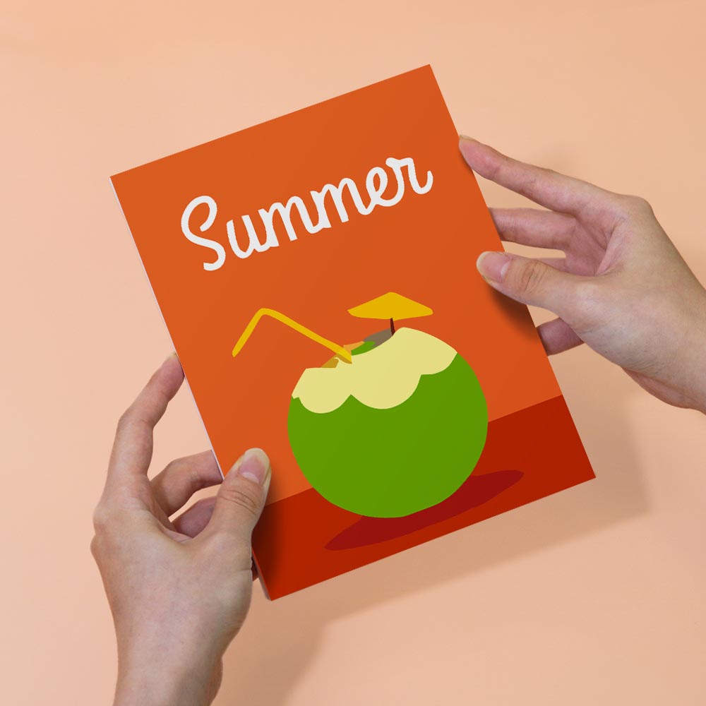
Paint by Numbers – 6 Mini Paintings | Happy Summer Moments Set