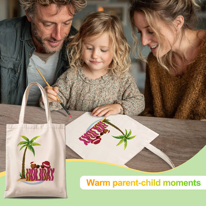 Paint by Numbers – DIY Totebag | Holiday Vibes