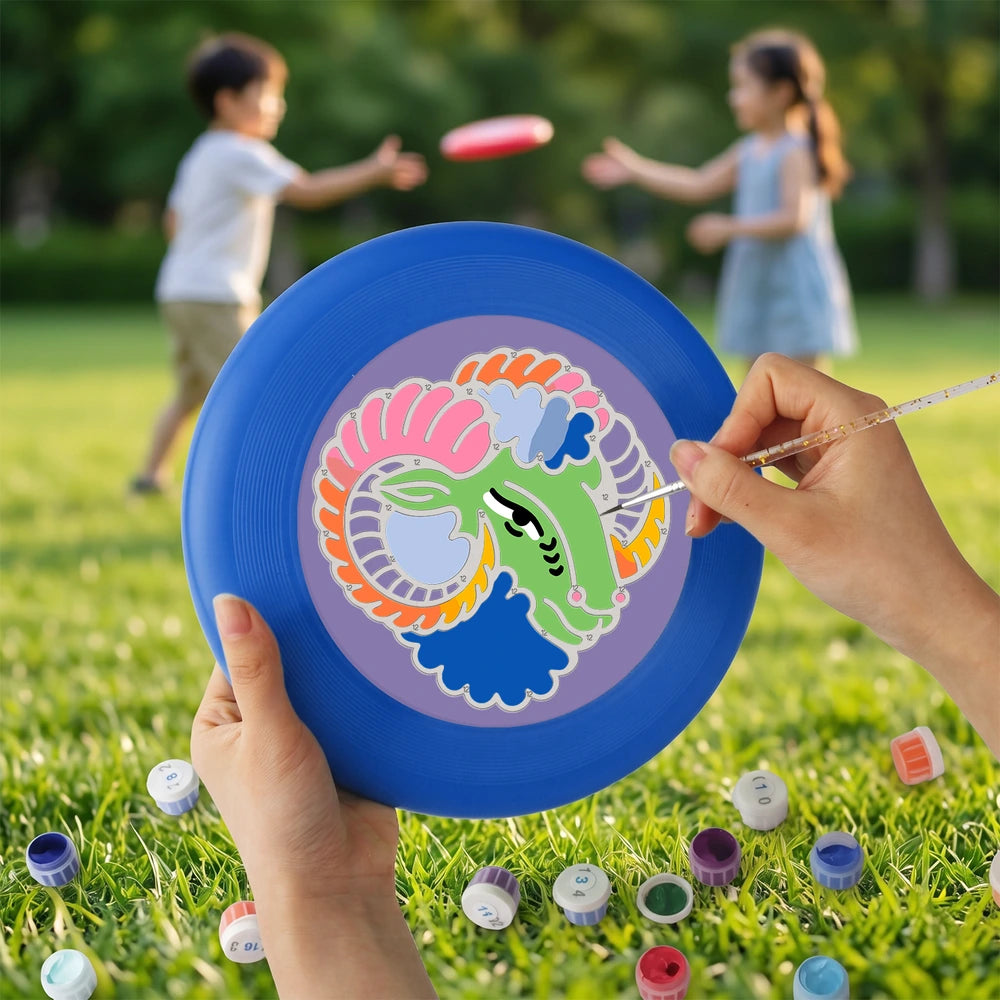 
Paint by Numbers - Frisbee | Aries Ram Sign