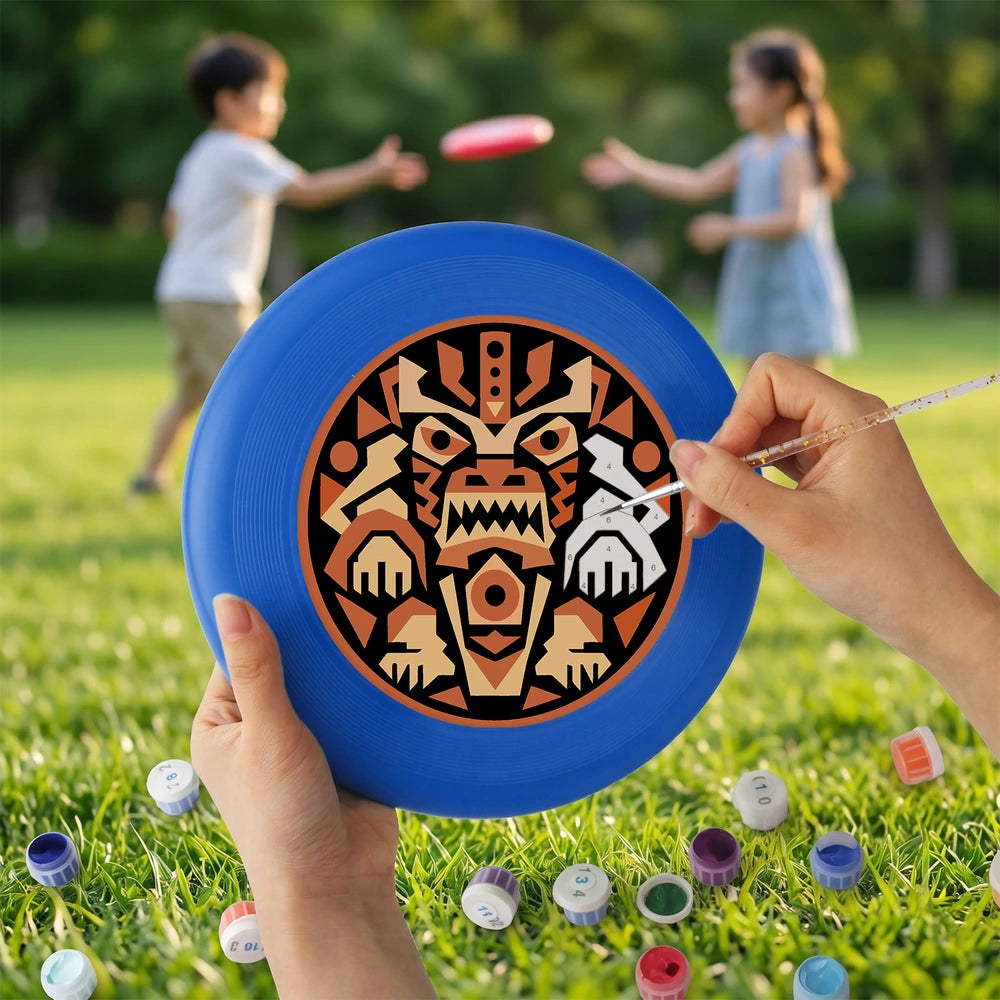 
Paint by Numbers - Frisbee | Aztec Tiger
