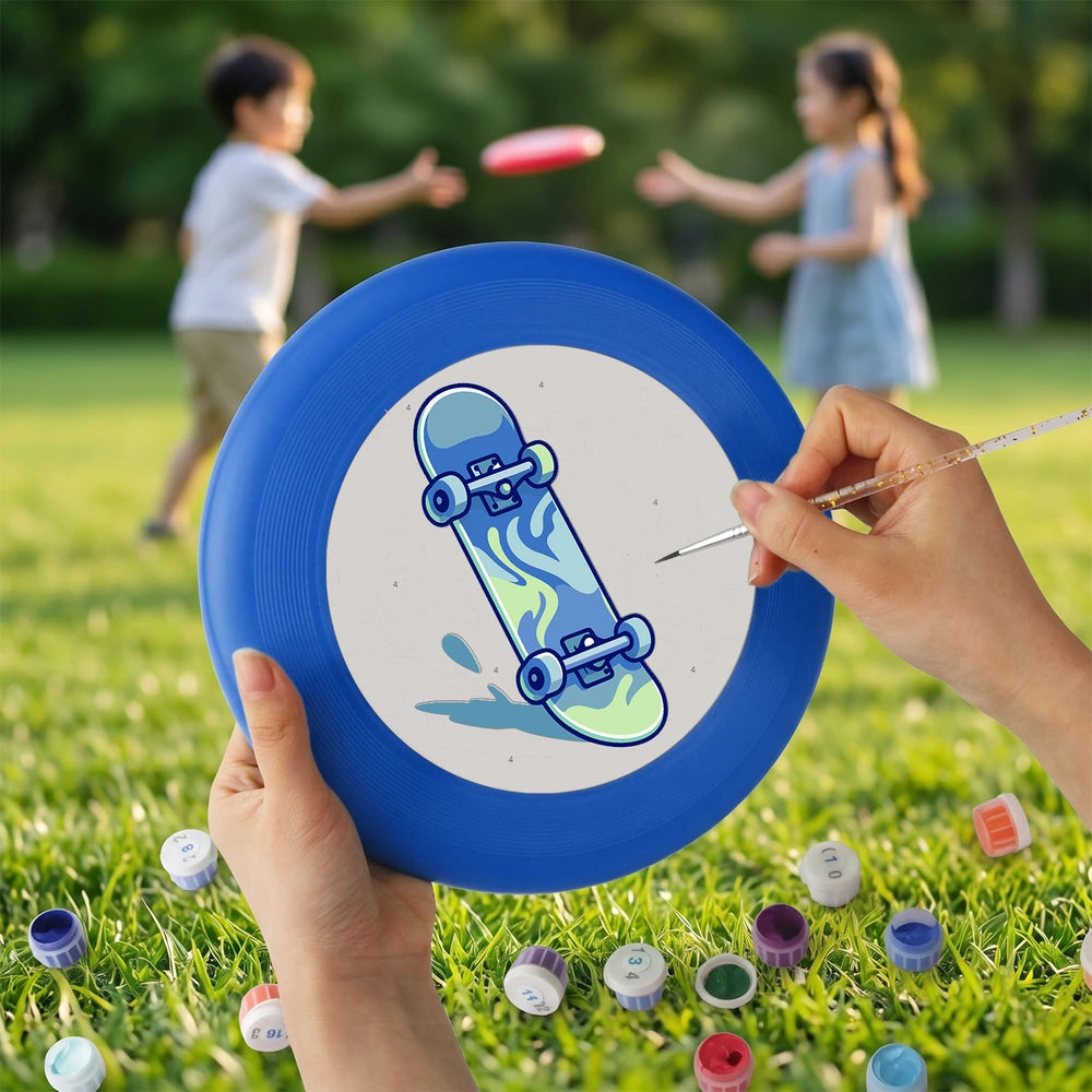 
Paint by Numbers - Frisbee | Blue Skateboard