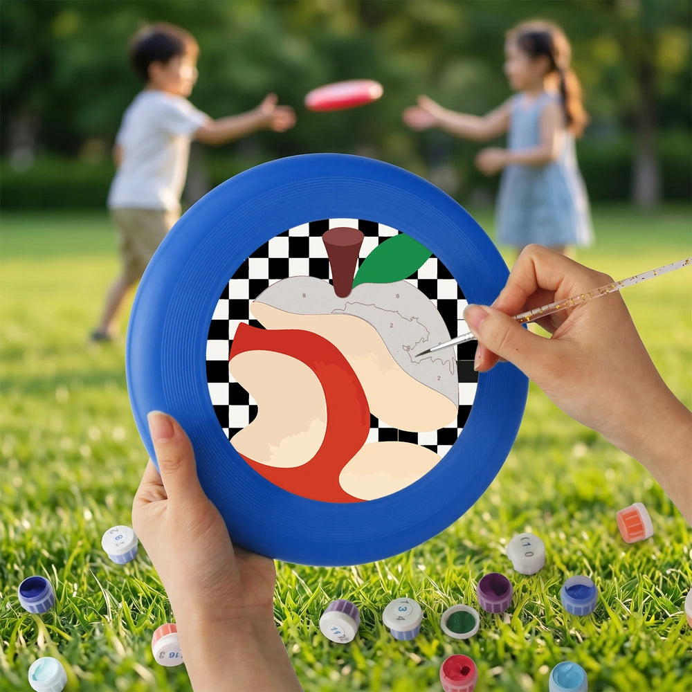 Paint by Numbers - Frisbee | Checkerboard Apple