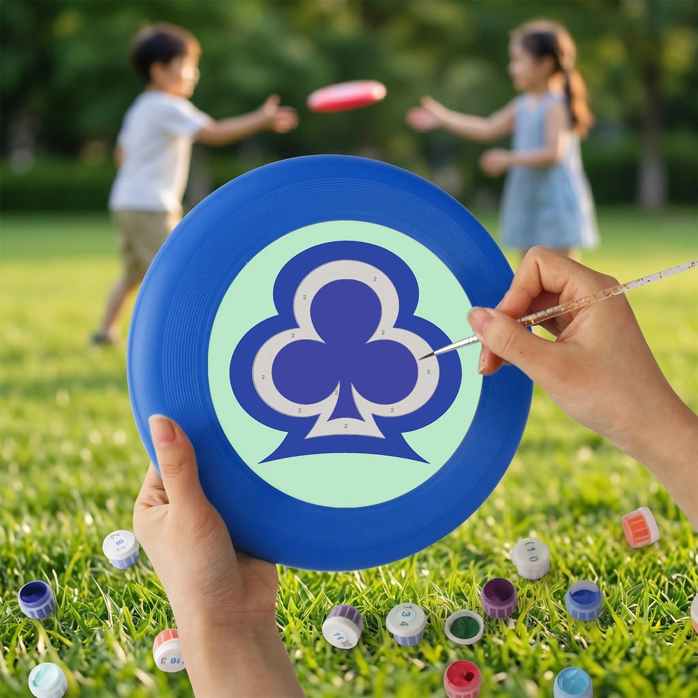 
Paint by Numbers - Frisbee | Clover Symbol