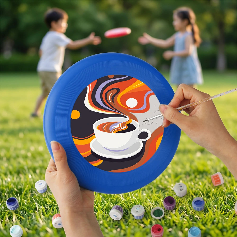 
Paint by Numbers - Frisbee | Coffee Swirl