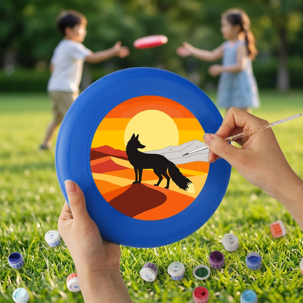 Paint by Numbers - Frisbee | Coyote in the Desert