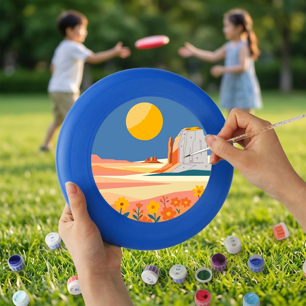 
Paint by Numbers - Frisbee | Desert Mesa