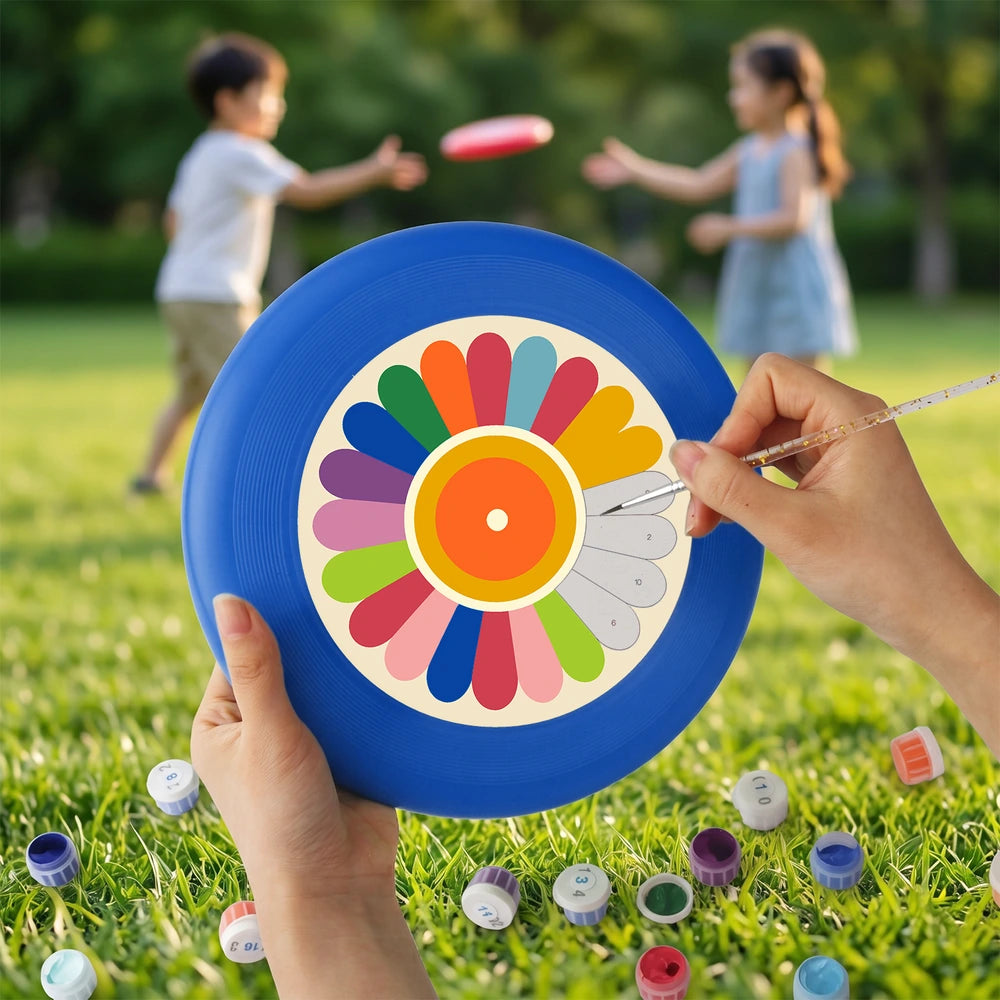 Paint by Numbers - Frisbee | Flower Wheel