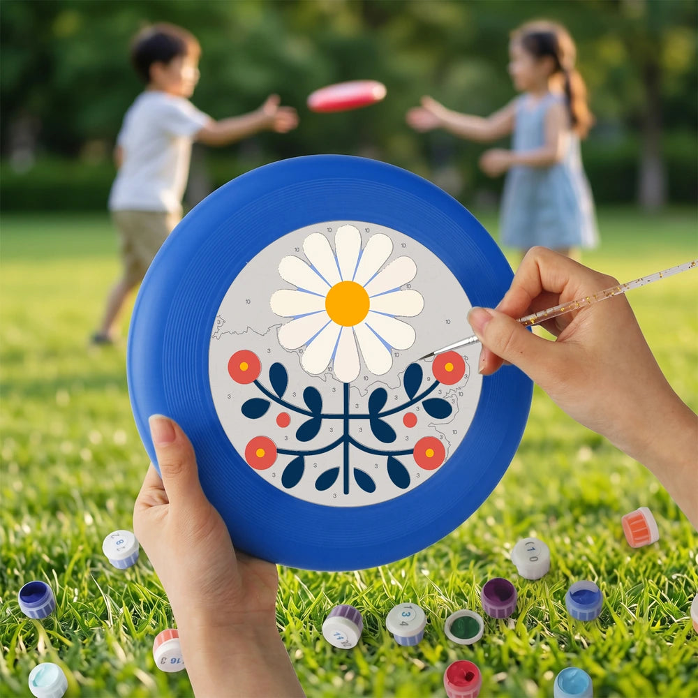 Paint by Numbers - Frisbee | Folk Daisy