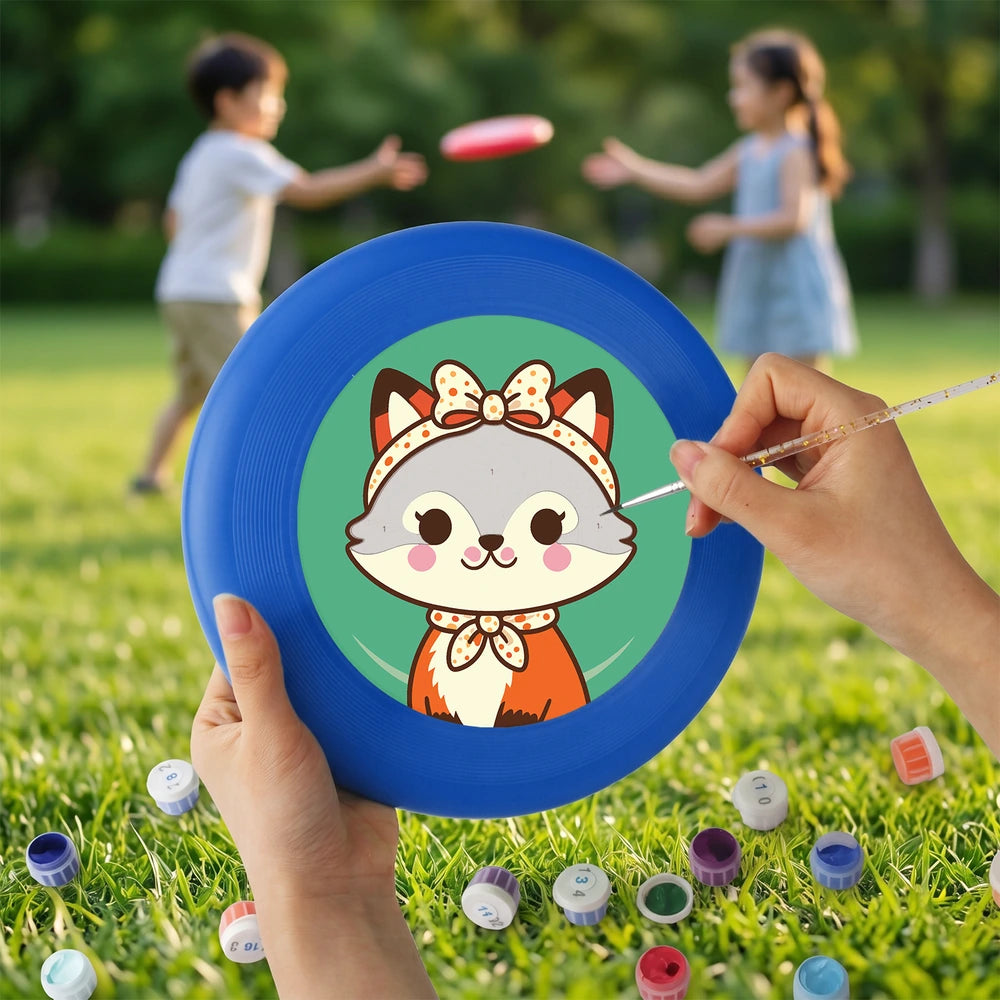 
Paint by Numbers - Frisbee | Fox with a Bow