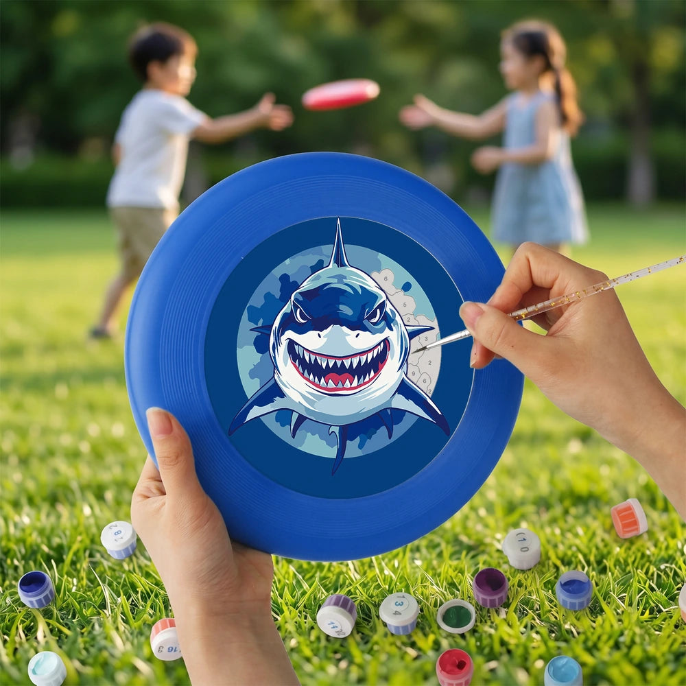 Paint by Numbers - Frisbee | Great White Shark
