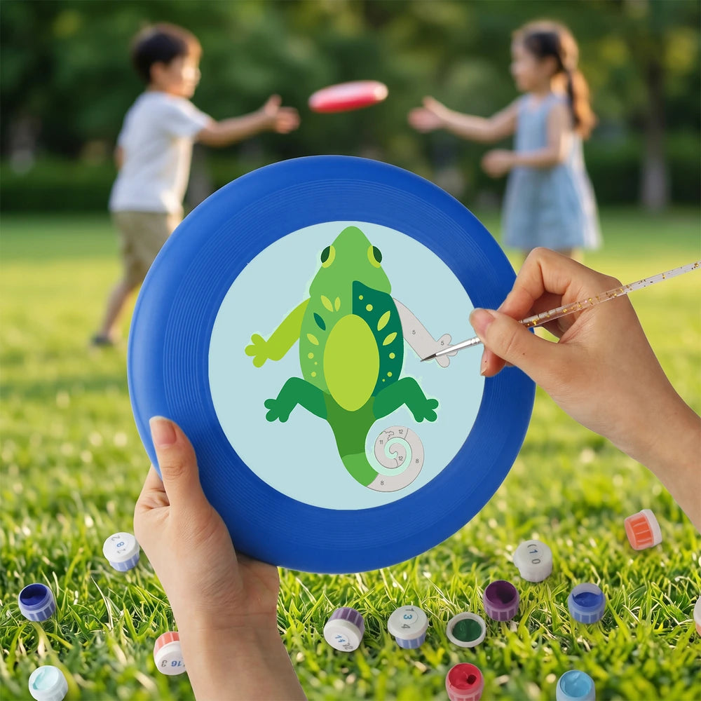 
Paint by Numbers - Frisbee | Green Gecko