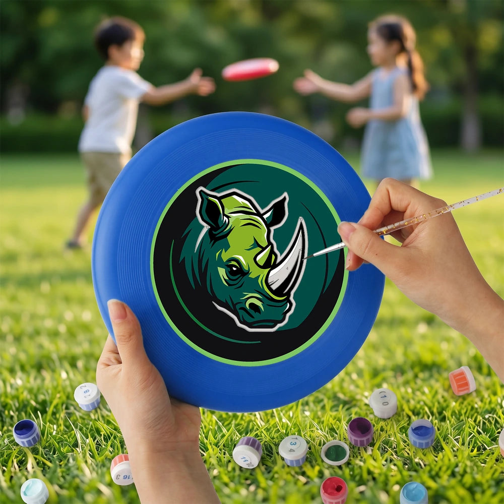 
Paint by Numbers - Frisbee | Green Rhino Emblem