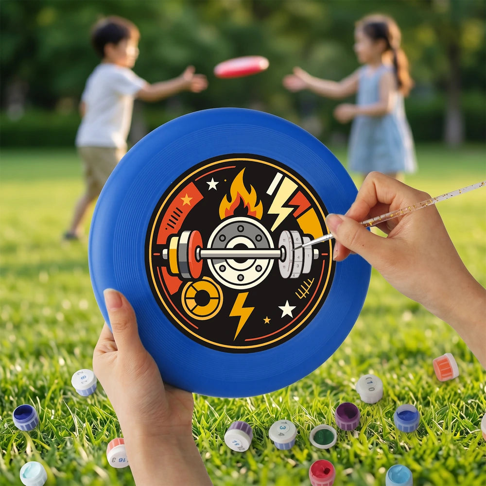 
Paint by Numbers - Frisbee | Gym Badge