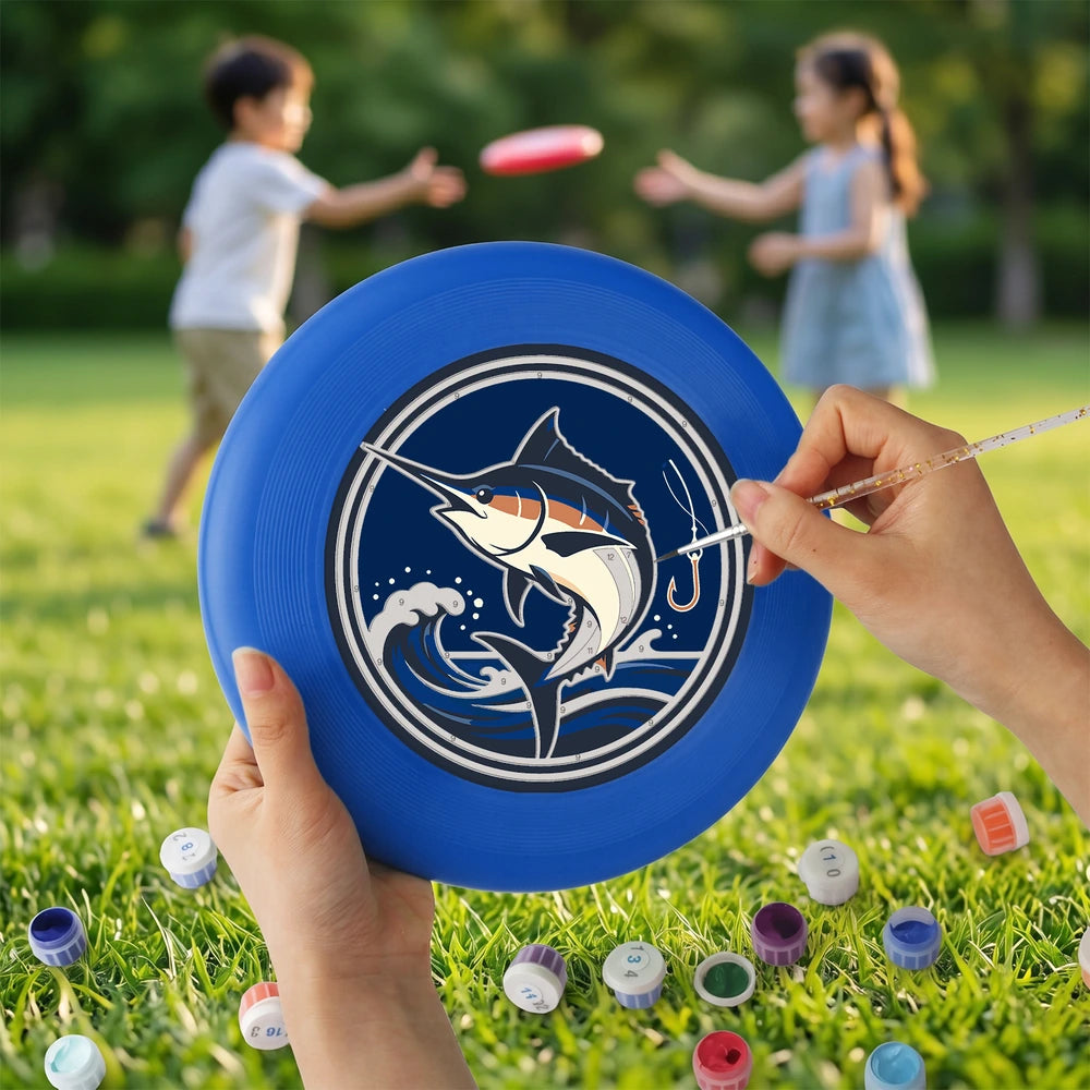 Paint by Numbers - Frisbee | Leaping Marlin