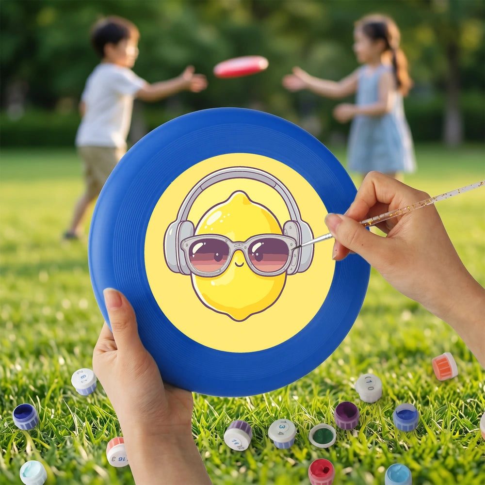 Paint by Numbers - Frisbee | Lemon with Headphones