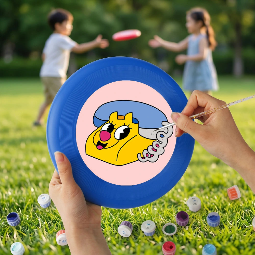 
Paint by Numbers - Frisbee | Leopard Retro Phone