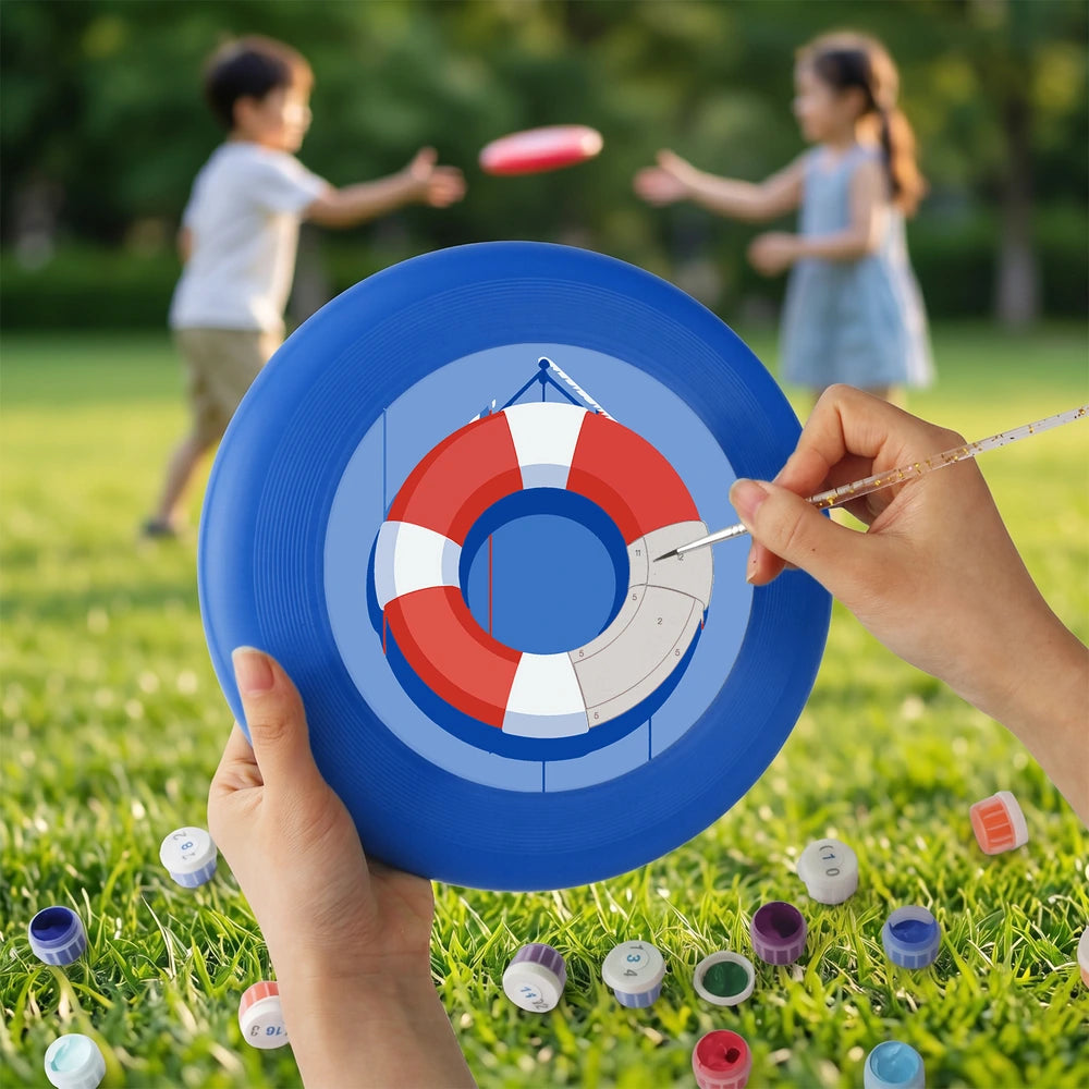 
Paint by Numbers - Frisbee | Life Ring