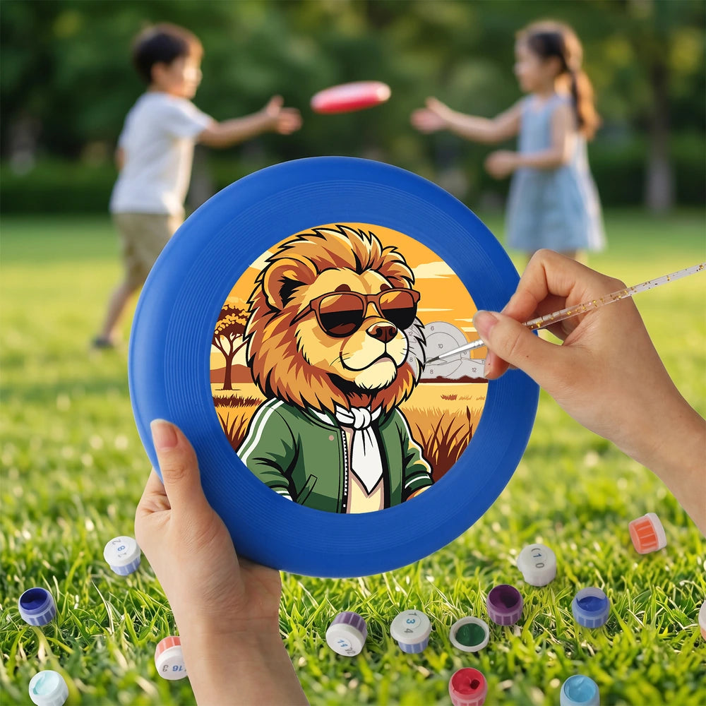 Paint by Numbers - Frisbee | Lion in a Jacket