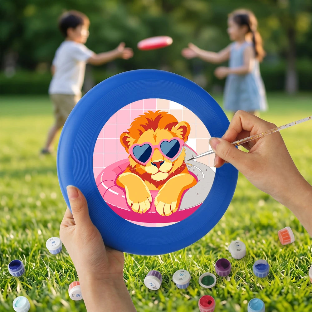 
Paint by Numbers - Frisbee | Lion in a Pool Ring