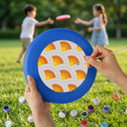 Paint by Numbers - Frisbee | Orange Scale Pattern
