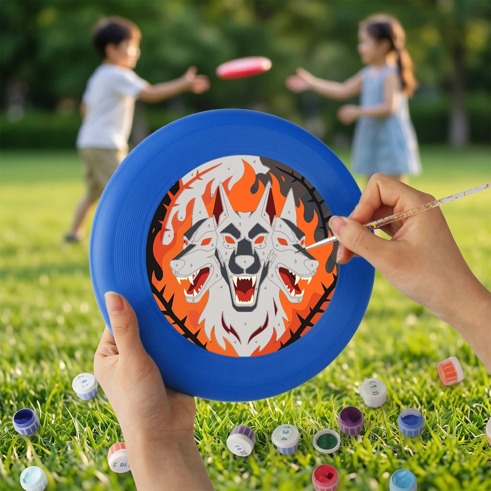 Paint by Numbers - Frisbee | Panther in Flames