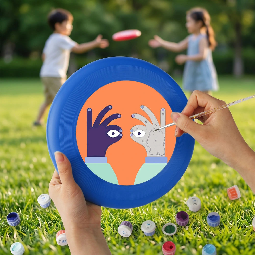 Paint by Numbers - Frisbee | Peeking Eyes