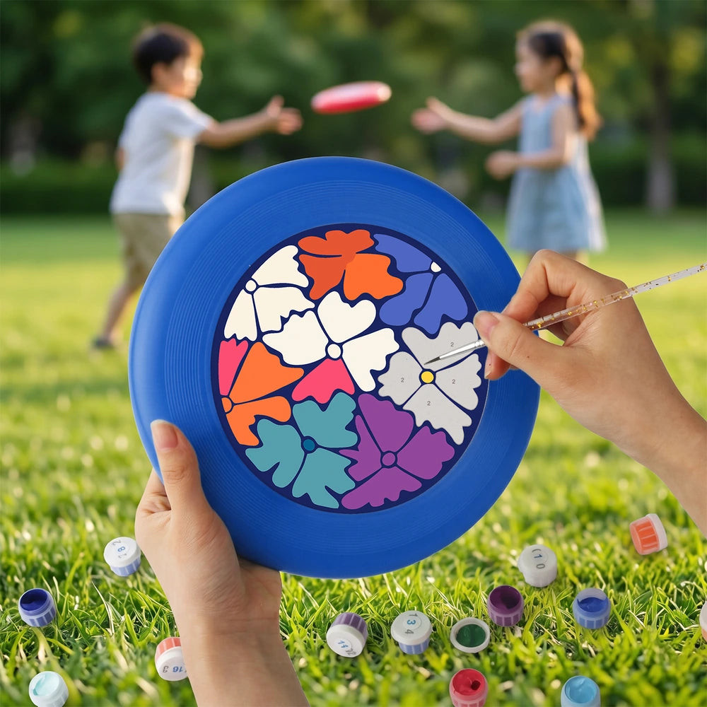 Paint by Numbers - Frisbee | Petal Collage