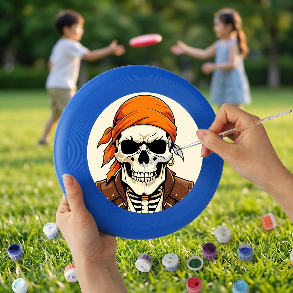 
Paint by Numbers - Frisbee | Pirate Skeleton