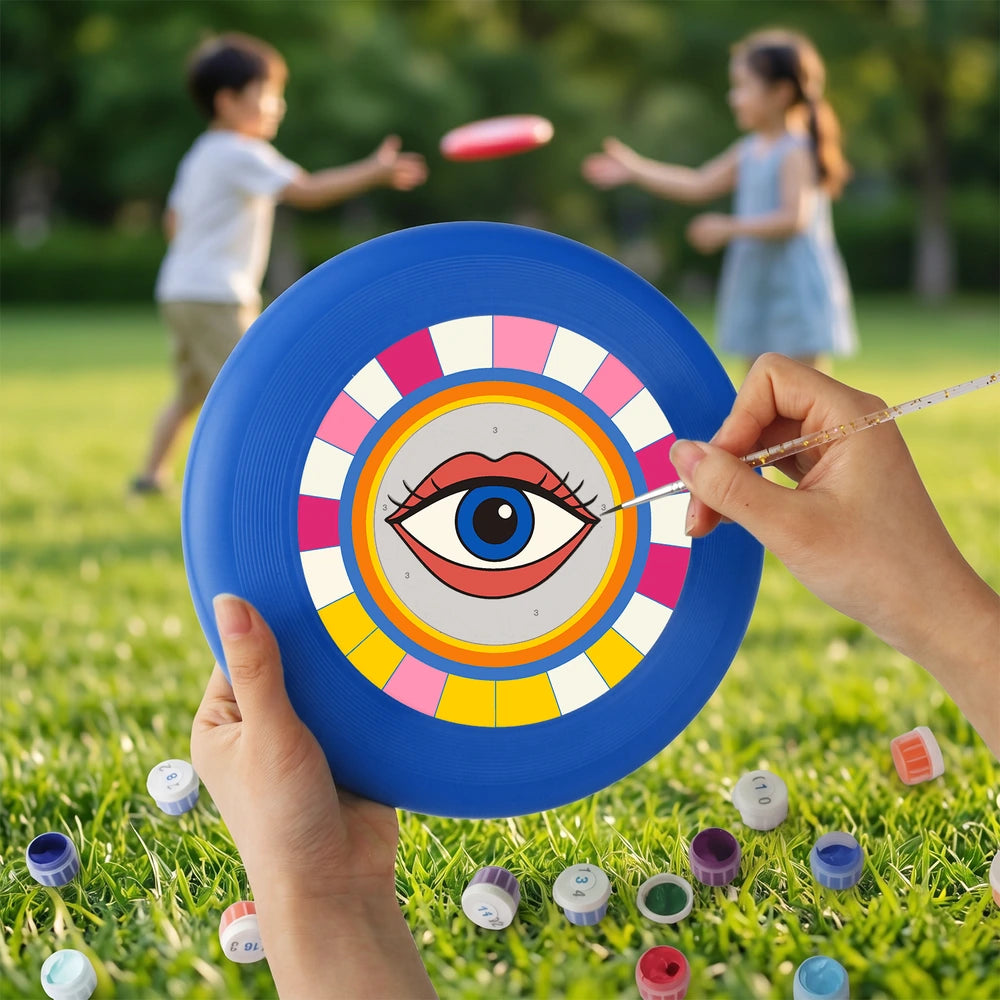 Paint by Numbers - Frisbee | Pop Art Eye