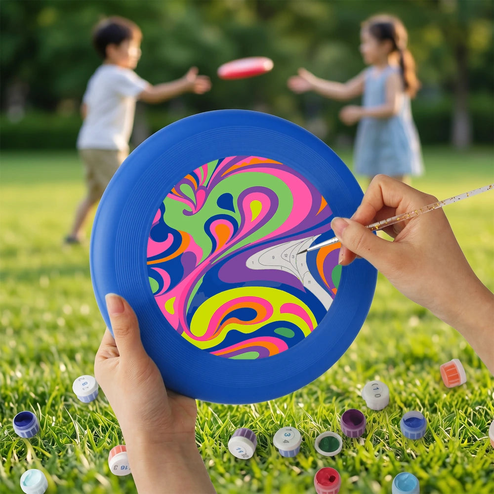 Paint by Numbers - Frisbee | Psychedelic Swirl