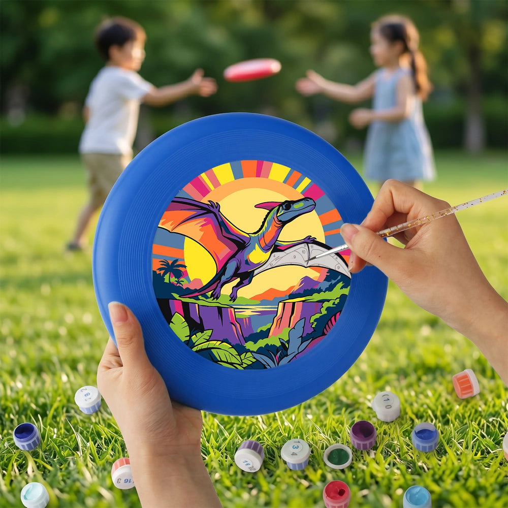 
Paint by Numbers - Frisbee | Pterodactyl in the Jungle
