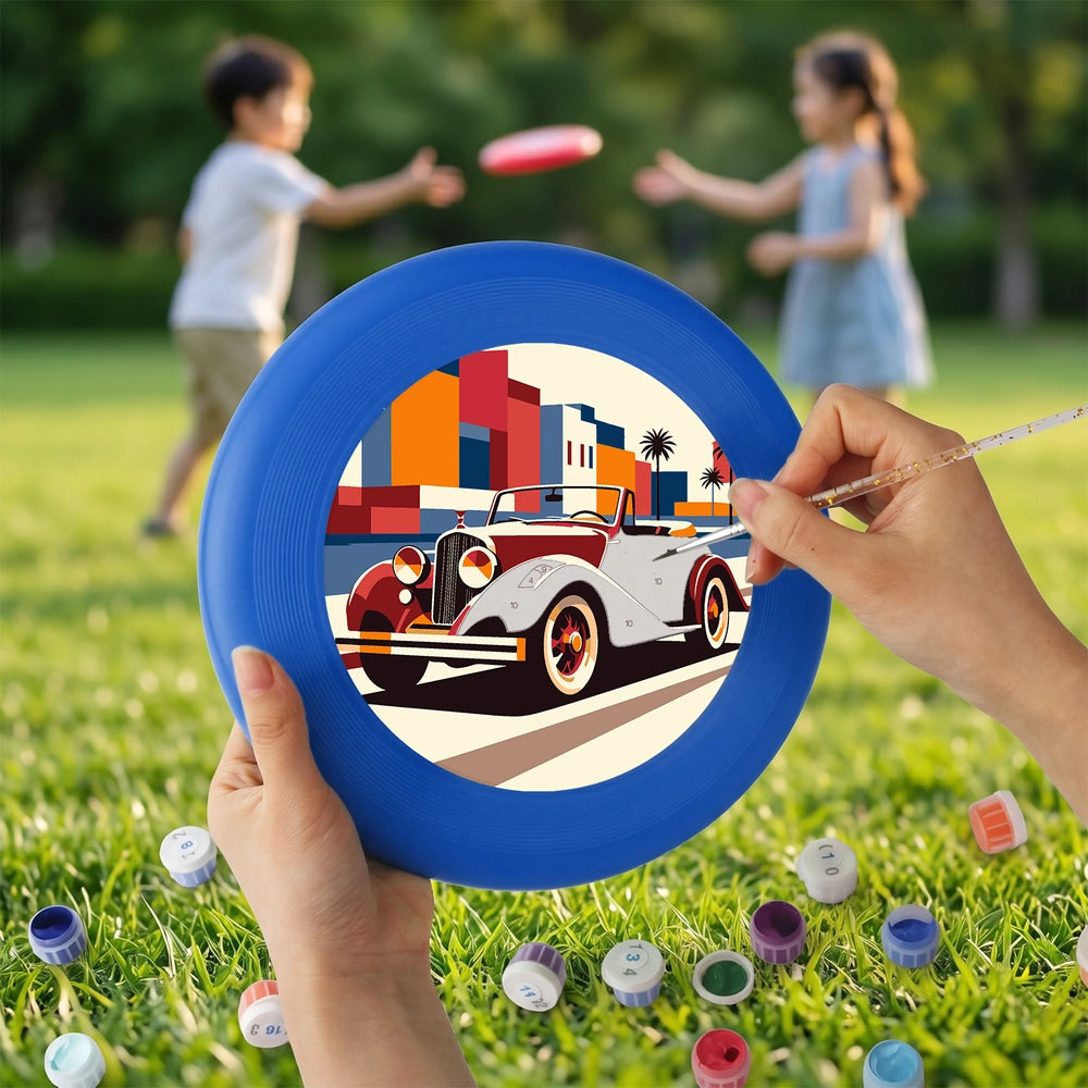 Paint by Numbers - Frisbee | Red Vintage Car