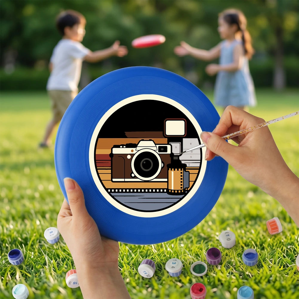 
Paint by Numbers - Frisbee | Retro Camera and Film