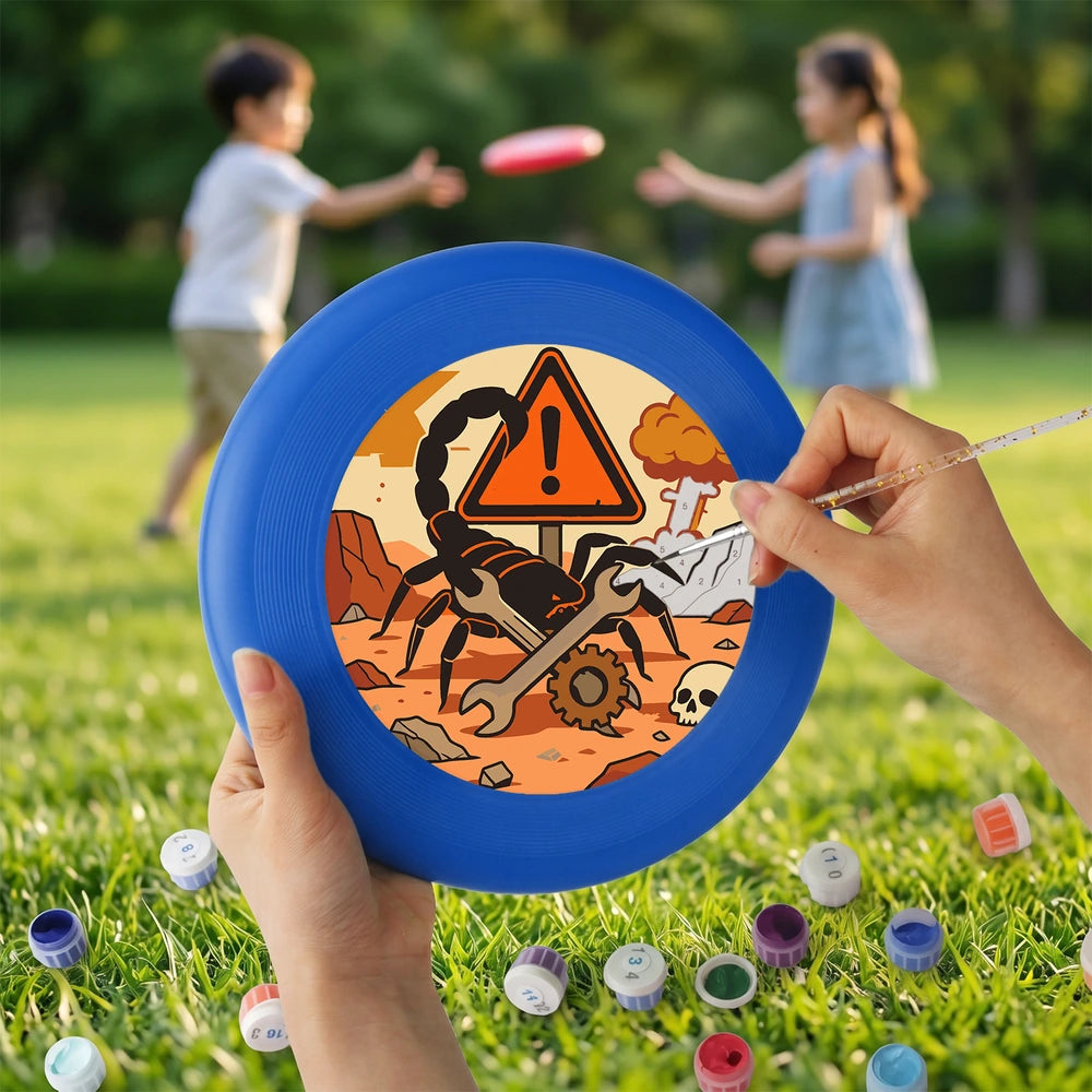 Paint by Numbers - Frisbee | Scorpion Warning Sign