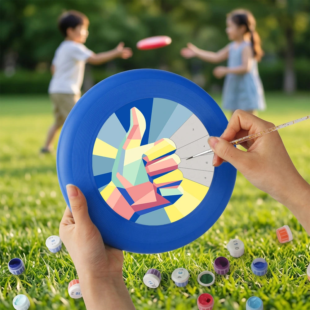 Paint by Numbers - Frisbee | Shaka Hand