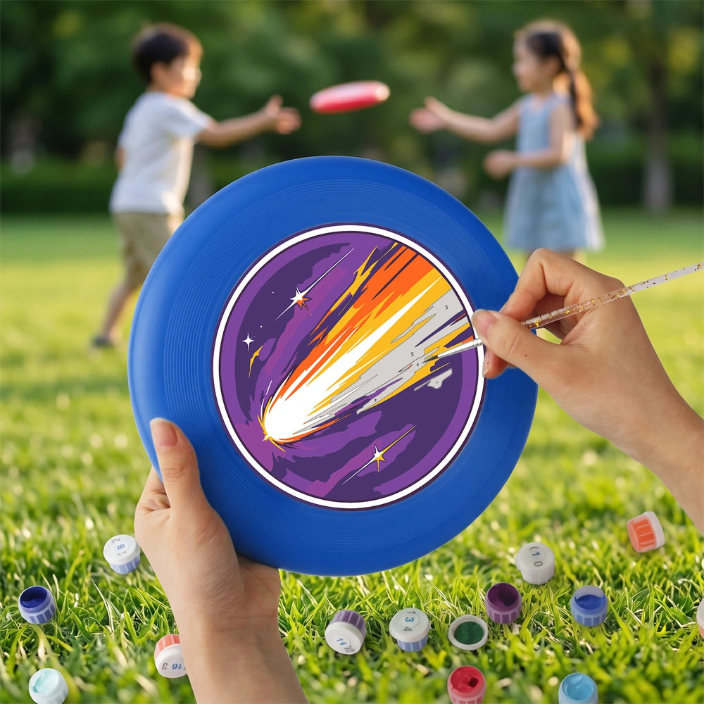Paint by Numbers - Frisbee | Shooting Comet