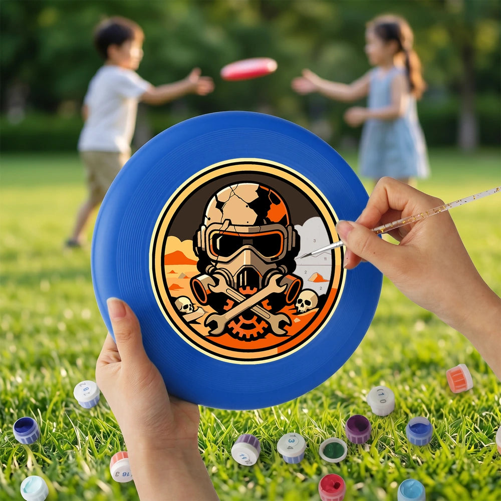 
Paint by Numbers - Frisbee | Skull Pilot Crest
